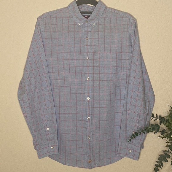 VINEYARD Vines Men’s Slim Fit Button Up - Picture 1 of 10